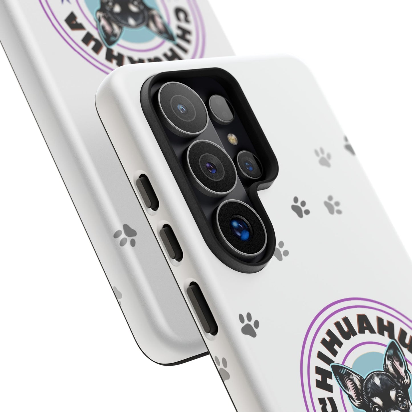 Chihuahua Mama - (Black) Tough Dual Layer Phone Case