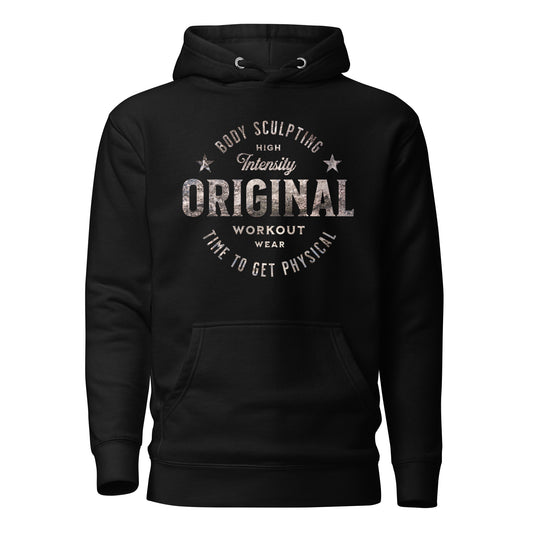original-workout-wear-unisex-premium-pullover-hoodie-black-front-view-Dreamy Phoenix