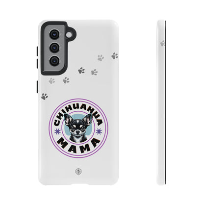 Chihuahua Mama - (Black) Tough Dual Layer Phone Case