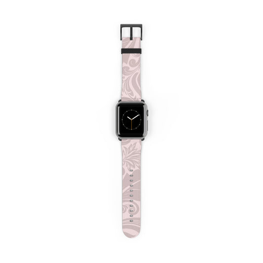 velvet-bloom-blush-coloured-damask-print-exclusive-apple-watch-band-Dreamy Phoenix