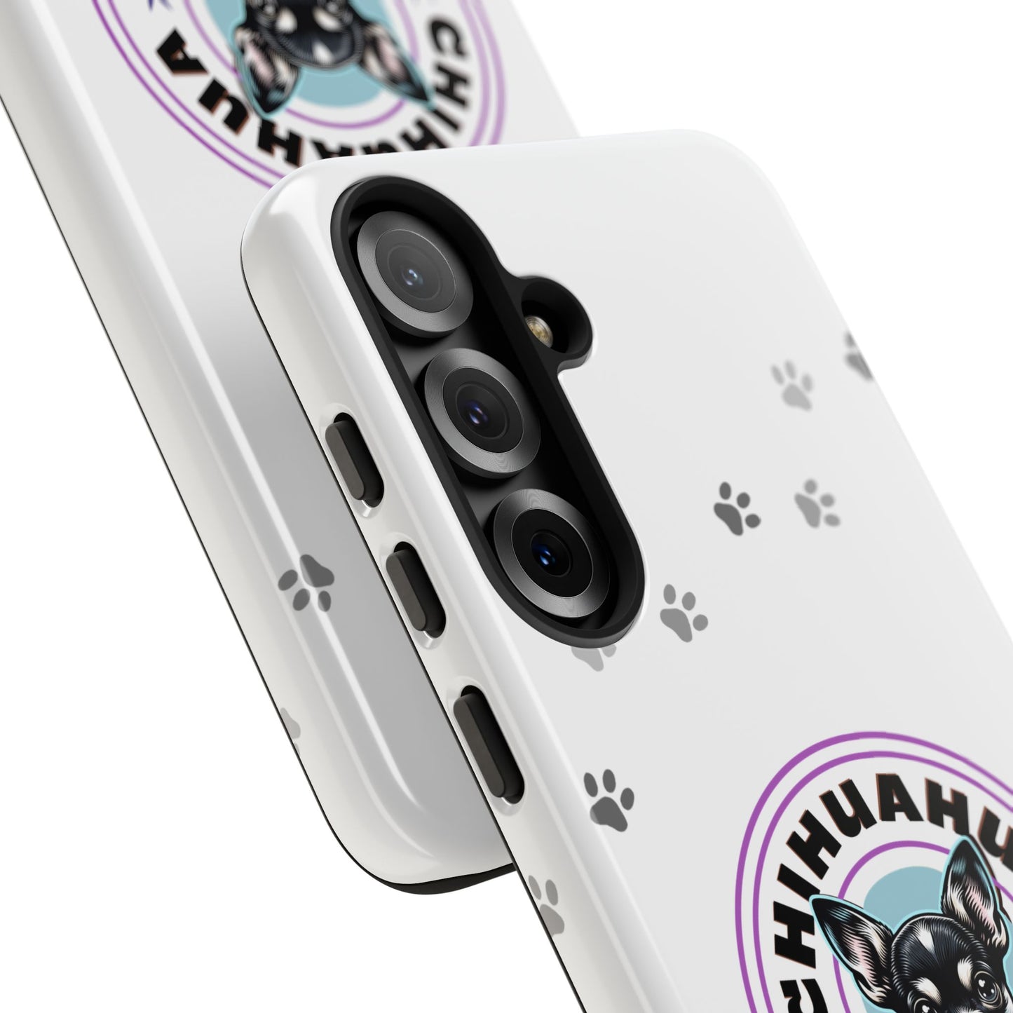 Chihuahua Mama - (Black) Tough Dual Layer Phone Case