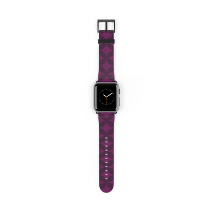 purple-geometric-exclusive-apple-watch-band-Dreamy Phoenix