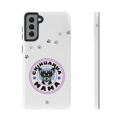 Chihuahua Mama - (Black) Tough Dual Layer Phone Case