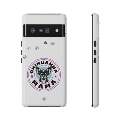 Chihuahua Mama - (Black) Tough Dual Layer Phone Case