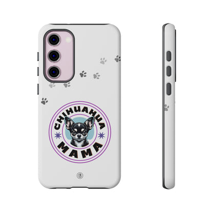 Chihuahua Mama - (Black) Tough Dual Layer Phone Case