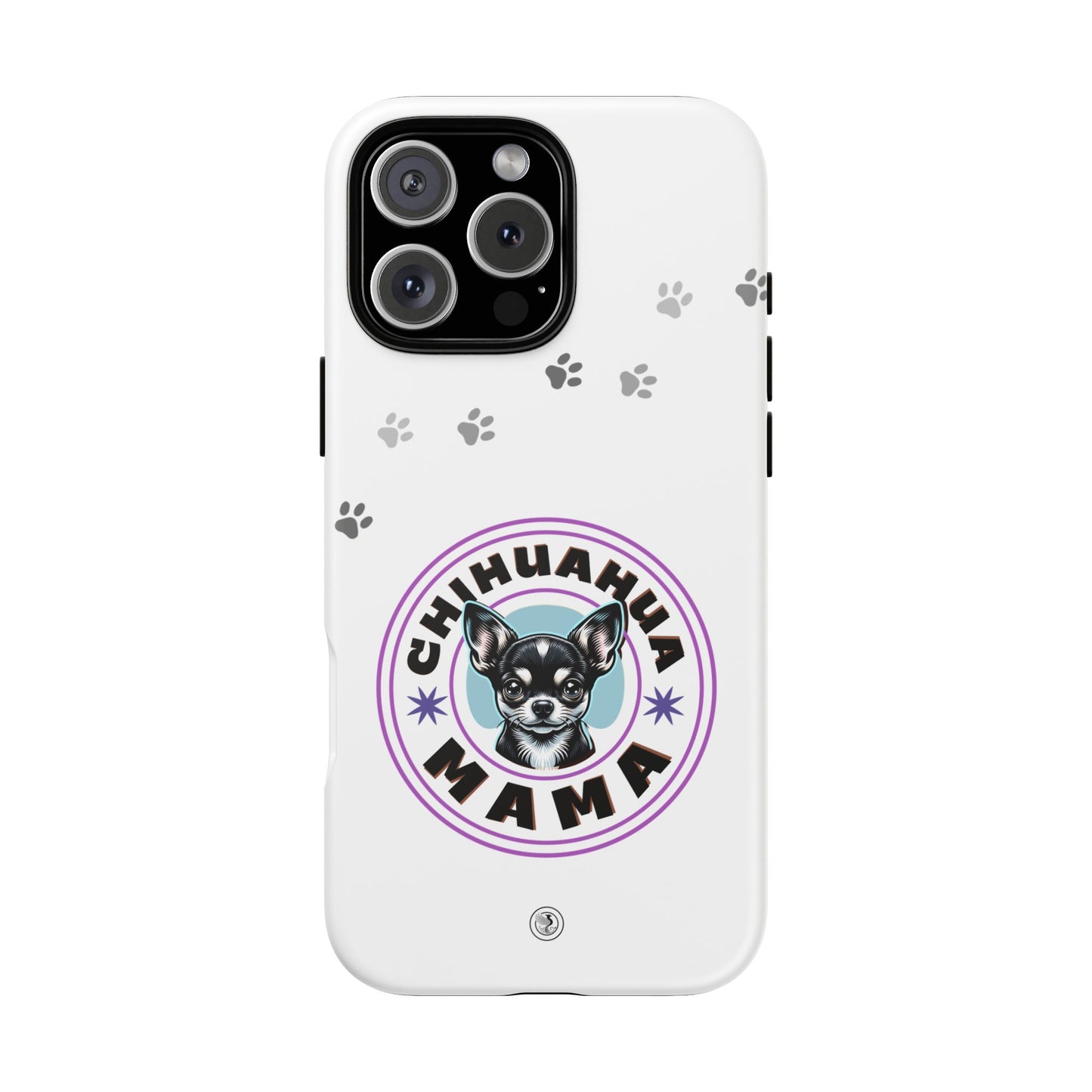 Chihuahua Mama - (Black) Tough Dual Layer Phone Case