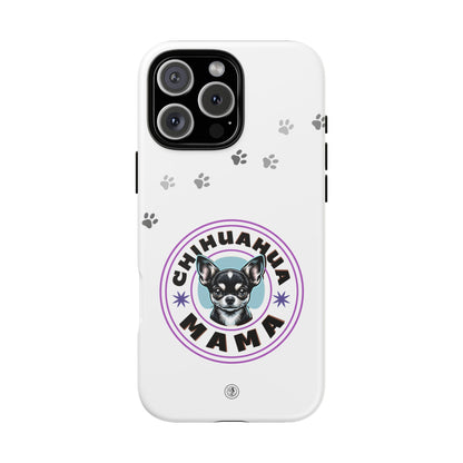 Chihuahua Mama - (Black) Tough Dual Layer Phone Case
