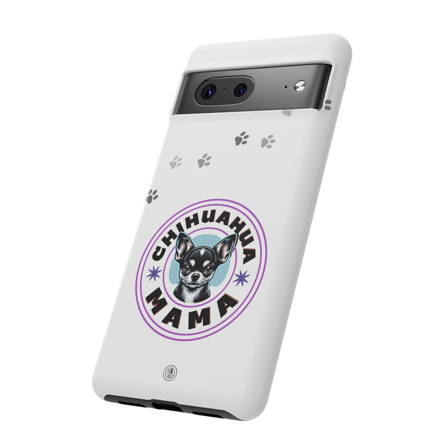 Chihuahua Mama - (Black) Tough Dual Layer Phone Case