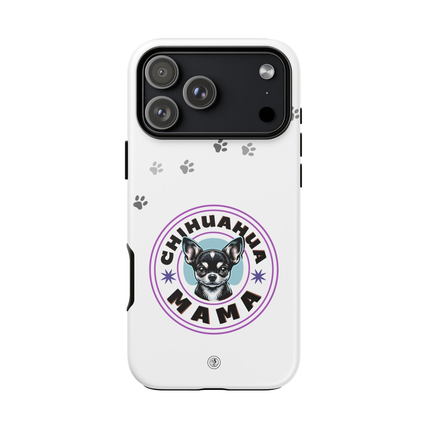 Chihuahua Mama - (Black) Tough Dual Layer Phone Case