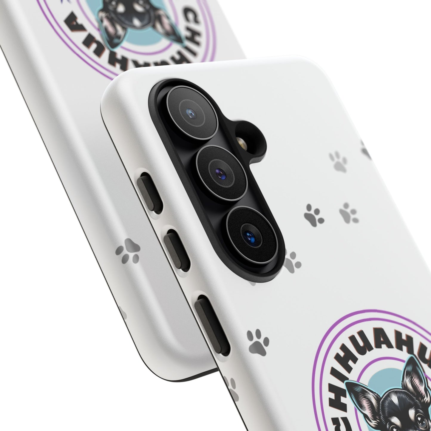 Chihuahua Mama - (Black) Tough Dual Layer Phone Case