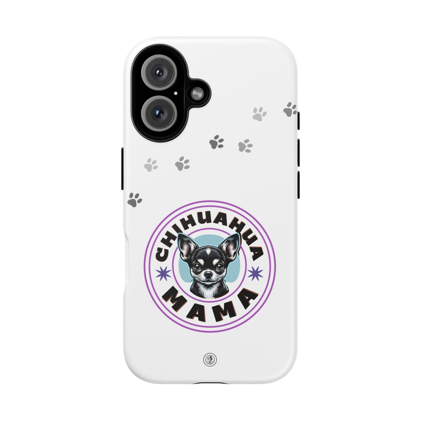 Chihuahua Mama - (Black) Tough Dual Layer Phone Case