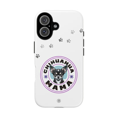 Chihuahua Mama - (Black) Tough Dual Layer Phone Case