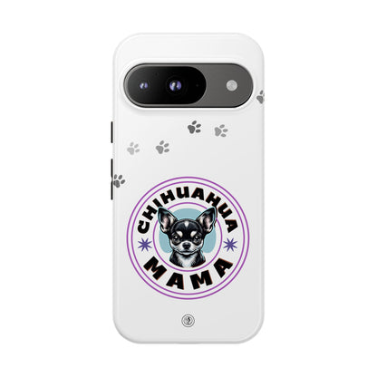 Chihuahua Mama - (Black) Tough Dual Layer Phone Case