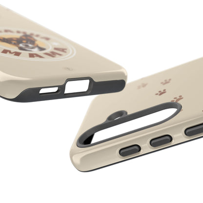 Chihuahua Mama - (Brown) Tough Dual Layer Phone Case