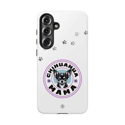Chihuahua Mama - (Black) Tough Dual Layer Phone Case