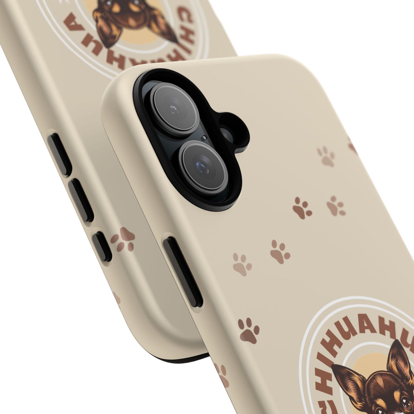 Chihuahua Mama - (Brown) Tough Dual Layer Phone Case