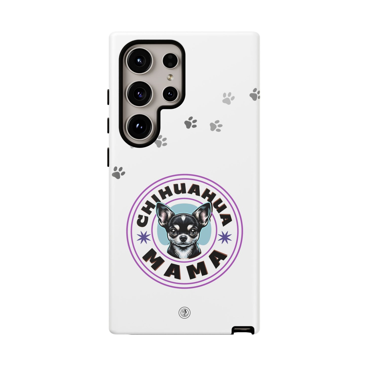 Chihuahua Mama - (Black) Tough Dual Layer Phone Case