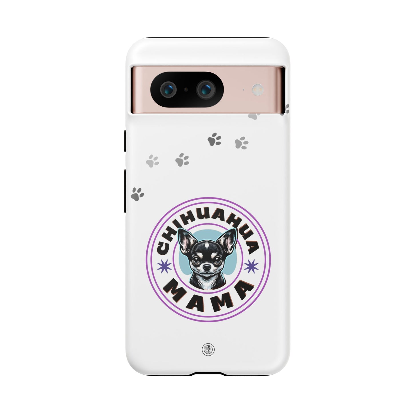 Chihuahua Mama - (Black) Tough Dual Layer Phone Case