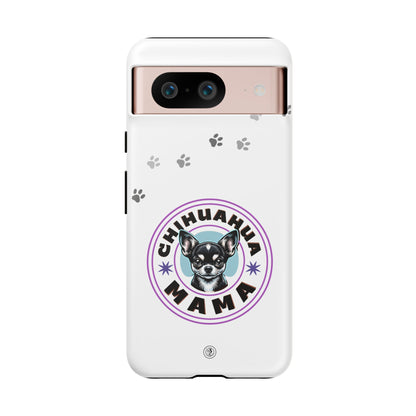 Chihuahua Mama - (Black) Tough Dual Layer Phone Case