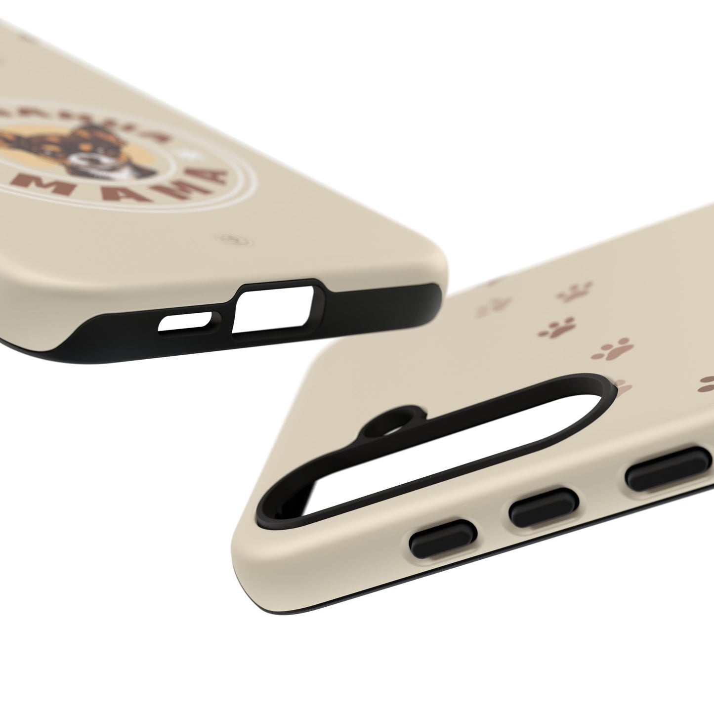 Chihuahua Mama - (Brown) Tough Dual Layer Phone Case