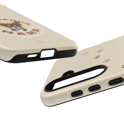 Chihuahua Mama - (Brown) Tough Dual Layer Phone Case