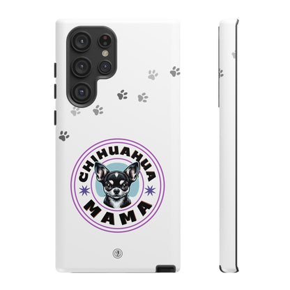 Chihuahua Mama - (Black) Tough Dual Layer Phone Case