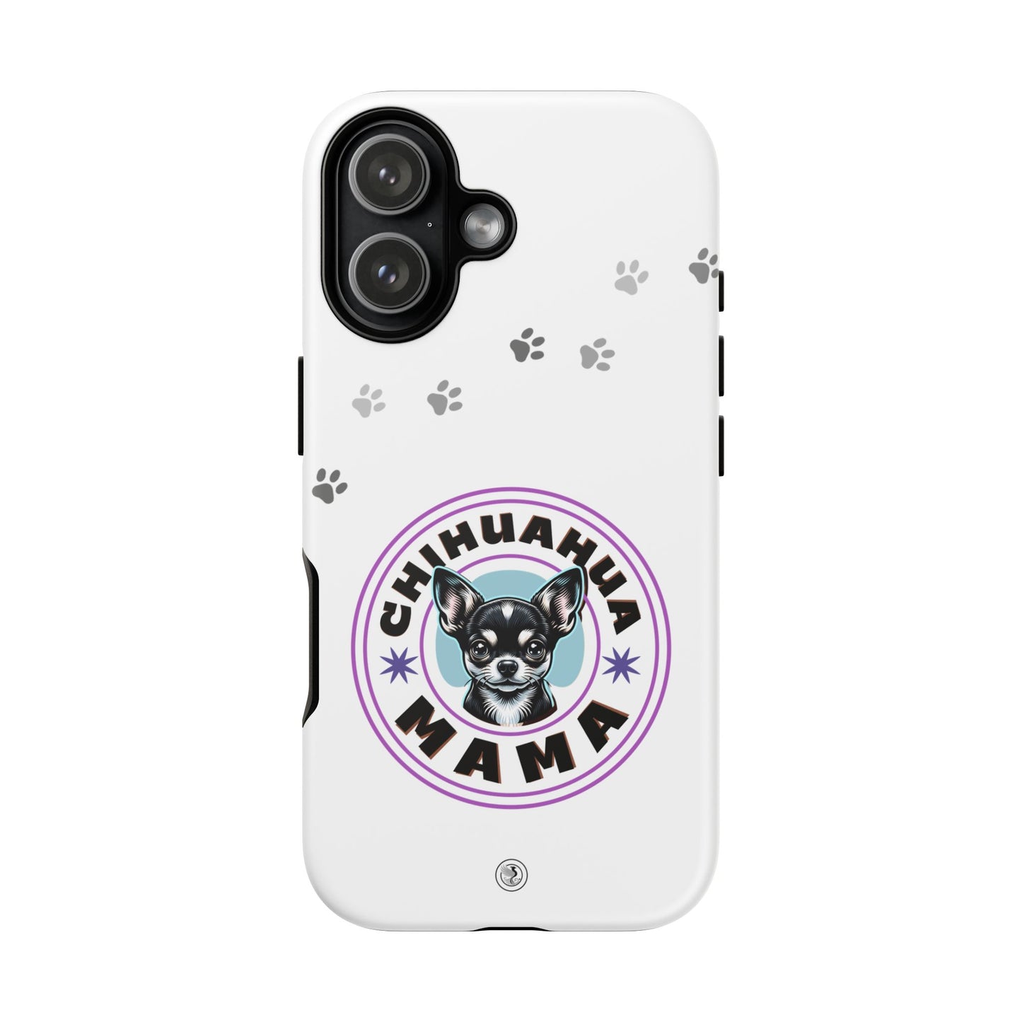 Chihuahua Mama - (Black) Tough Dual Layer Phone Case