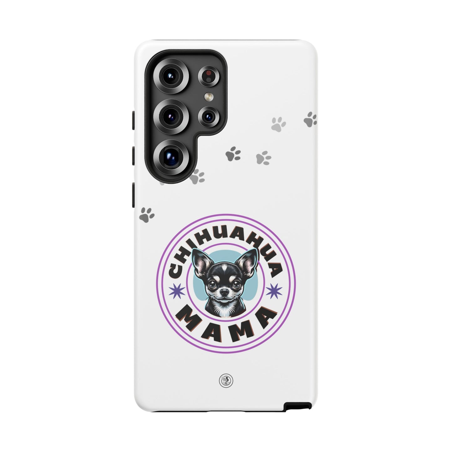 Chihuahua Mama - (Black) Tough Dual Layer Phone Case