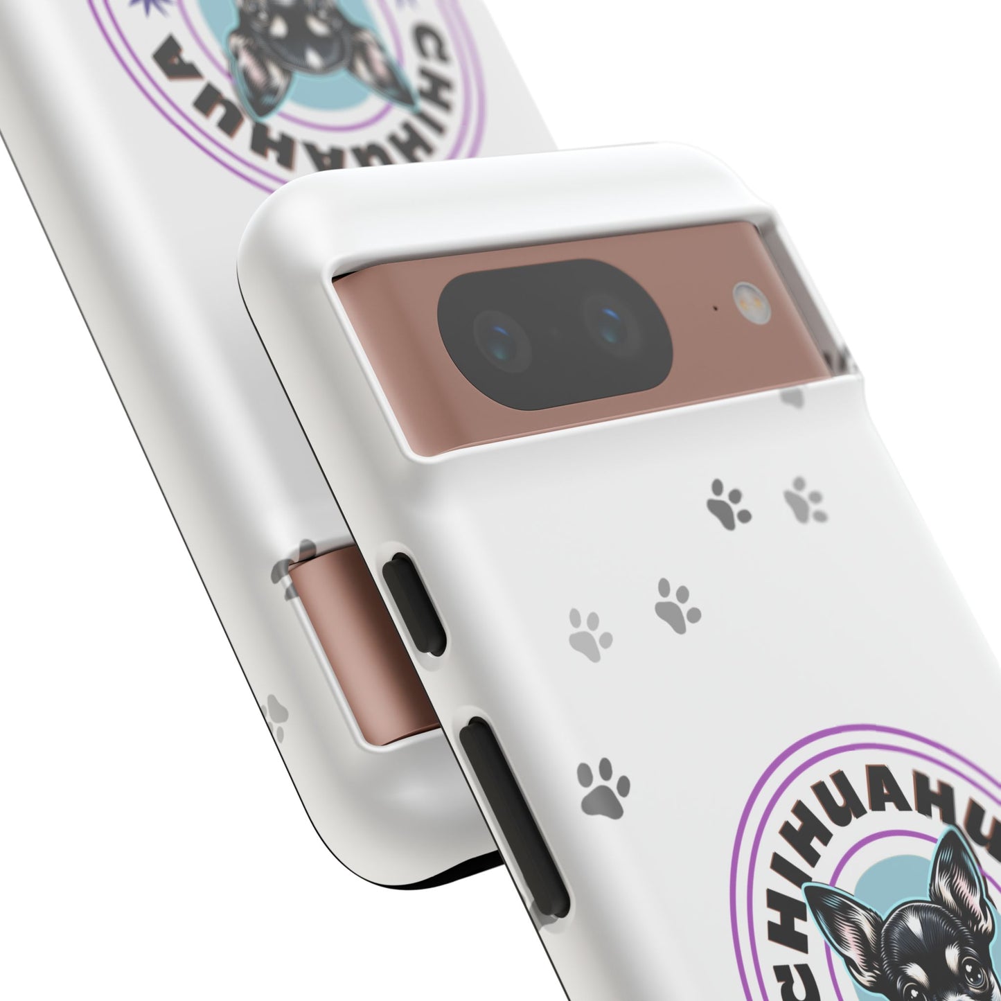 Chihuahua Mama - (Black) Tough Dual Layer Phone Case