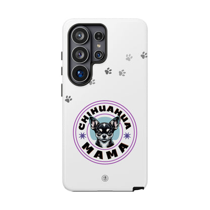 Chihuahua Mama - (Black) Tough Dual Layer Phone Case