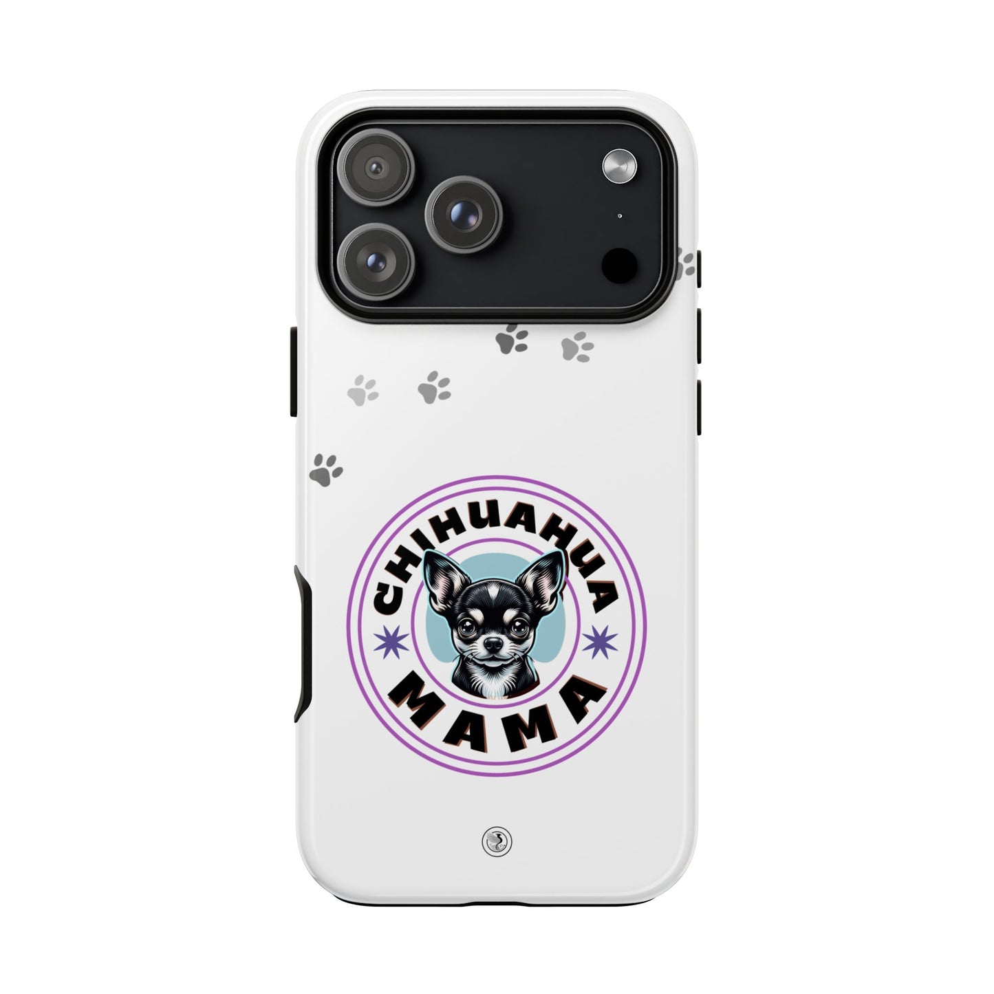 Chihuahua Mama - (Black) Tough Dual Layer Phone Case