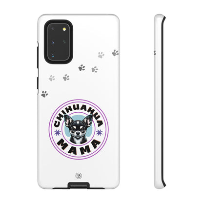 Chihuahua Mama - (Black) Tough Dual Layer Phone Case