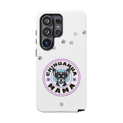 Chihuahua Mama - (Black) Tough Dual Layer Phone Case
