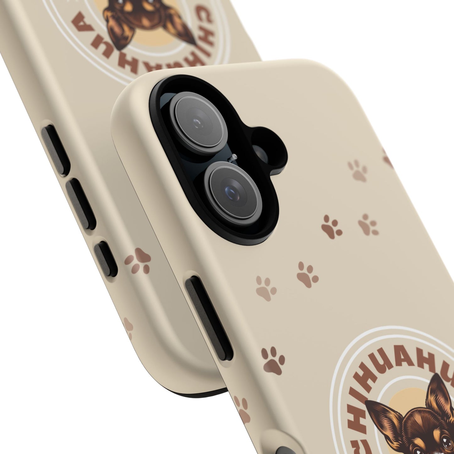 Chihuahua Mama - (Brown) Tough Dual Layer Phone Case
