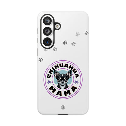 Chihuahua Mama - (Black) Tough Dual Layer Phone Case