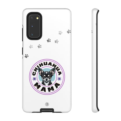 Chihuahua Mama - (Black) Tough Dual Layer Phone Case