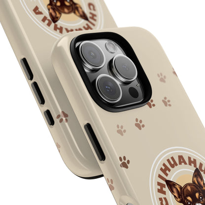 Chihuahua Mama - (Brown) Tough Dual Layer Phone Case