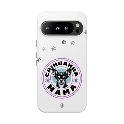 Chihuahua Mama - (Black) Tough Dual Layer Phone Case