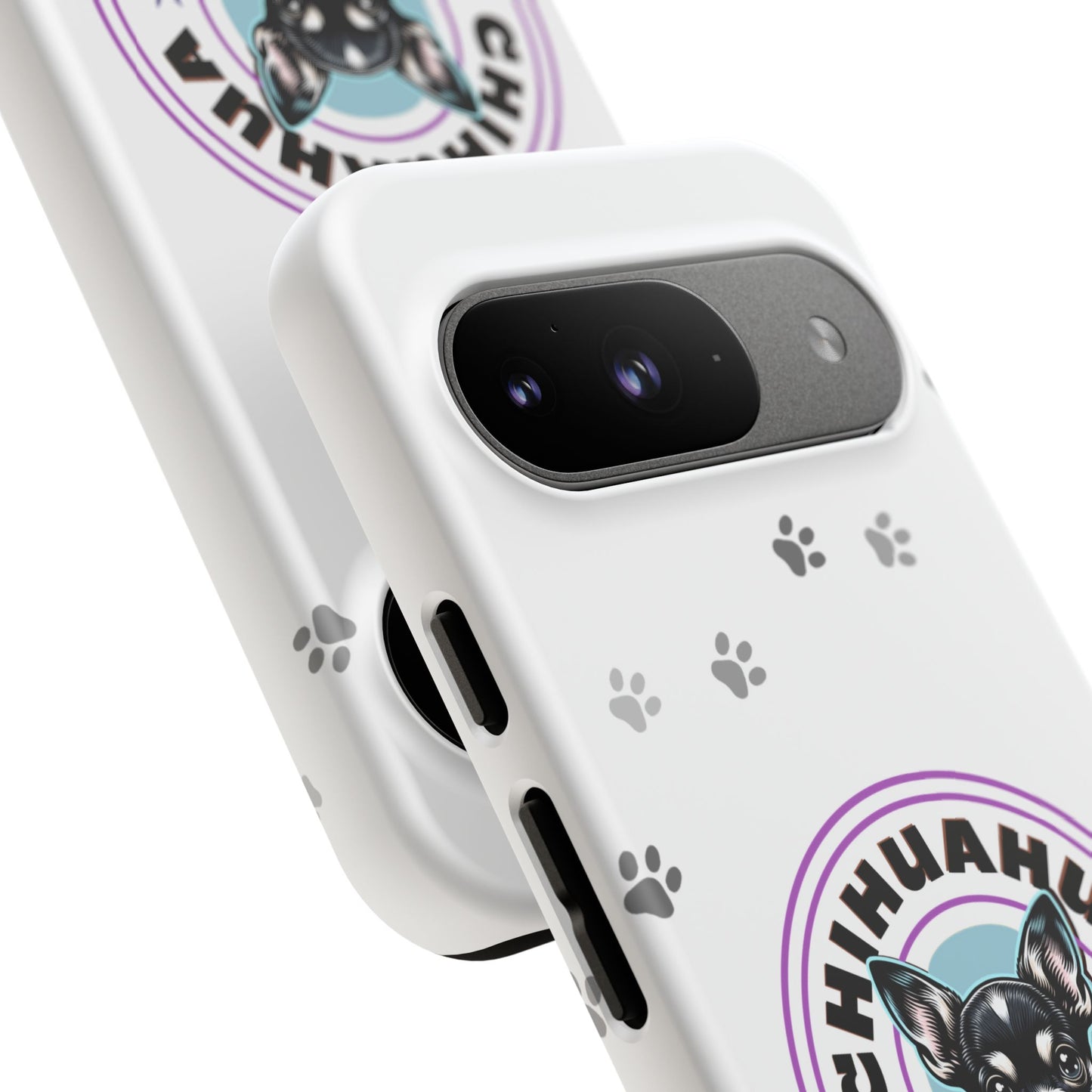 Chihuahua Mama - (Black) Tough Dual Layer Phone Case