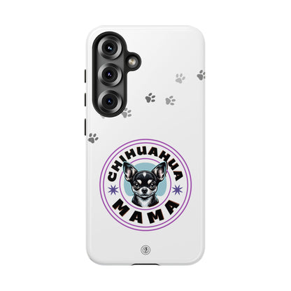 Chihuahua Mama - (Black) Tough Dual Layer Phone Case