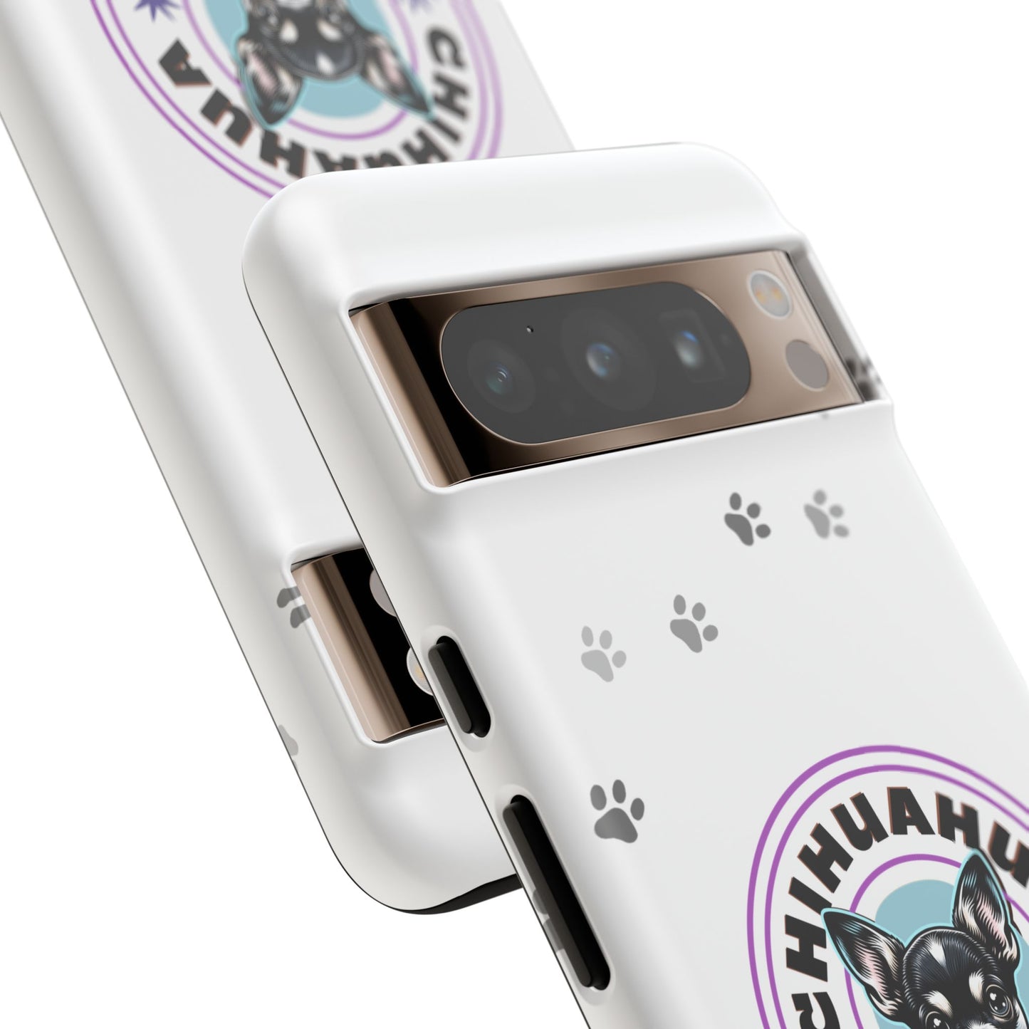 Chihuahua Mama - (Black) Tough Dual Layer Phone Case