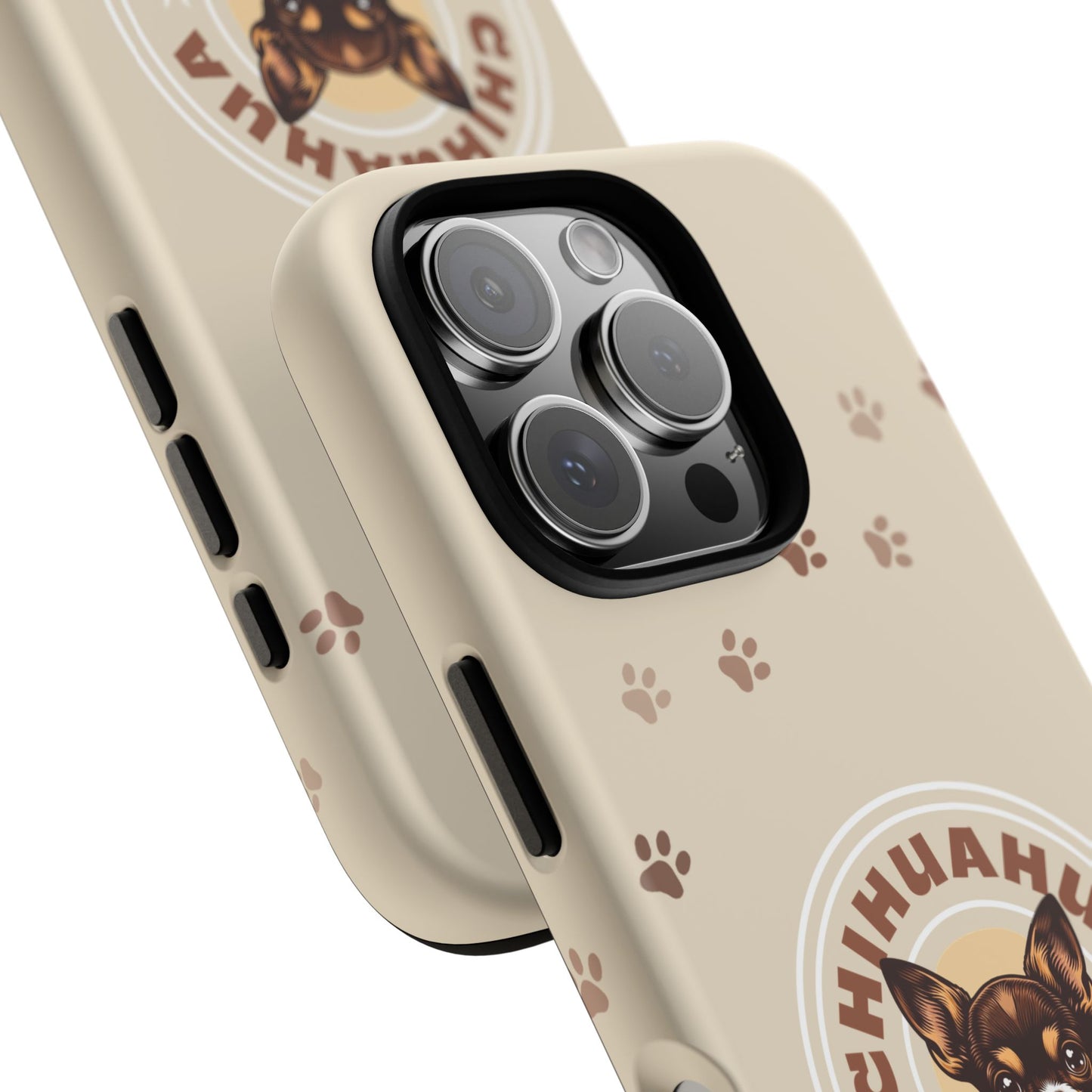 Chihuahua Mama - (Brown) Tough Dual Layer Phone Case