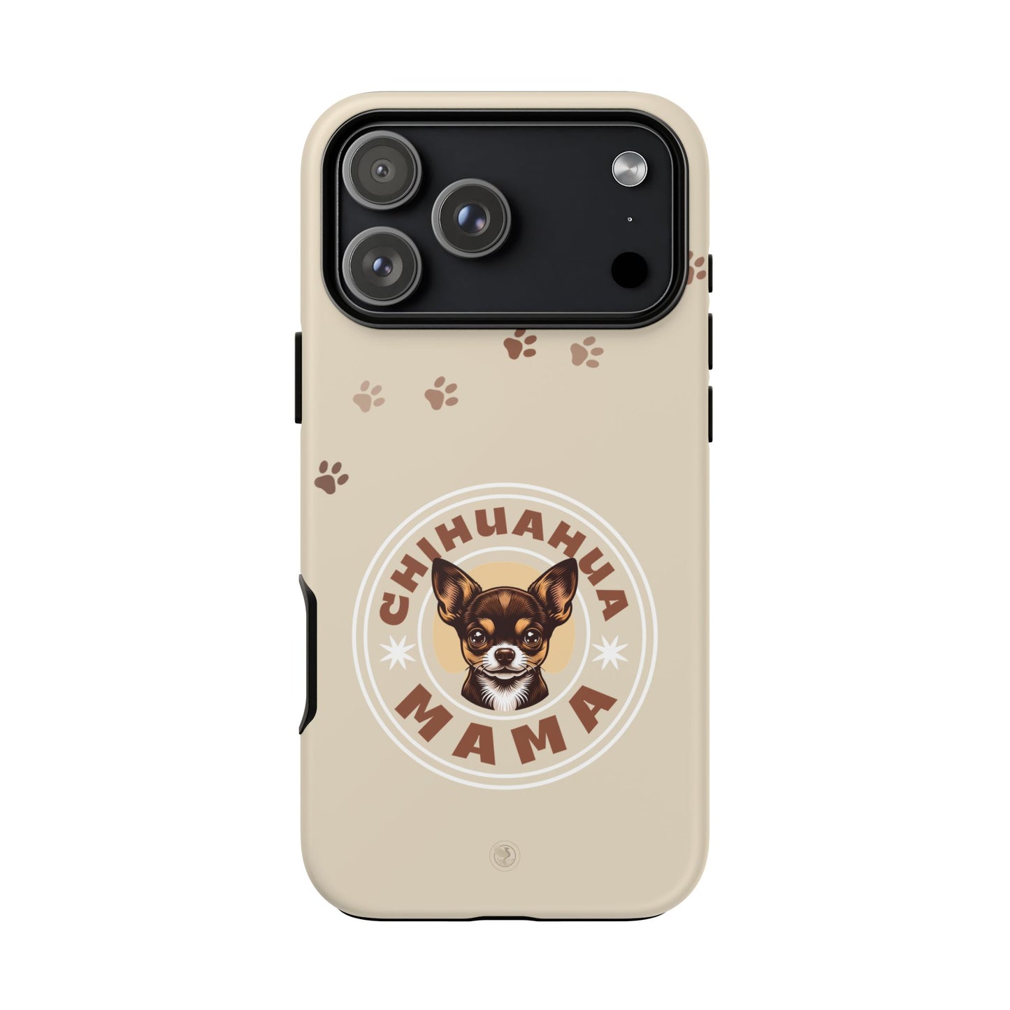 Chihuahua Mama - (Brown) Tough Dual Layer Phone Case