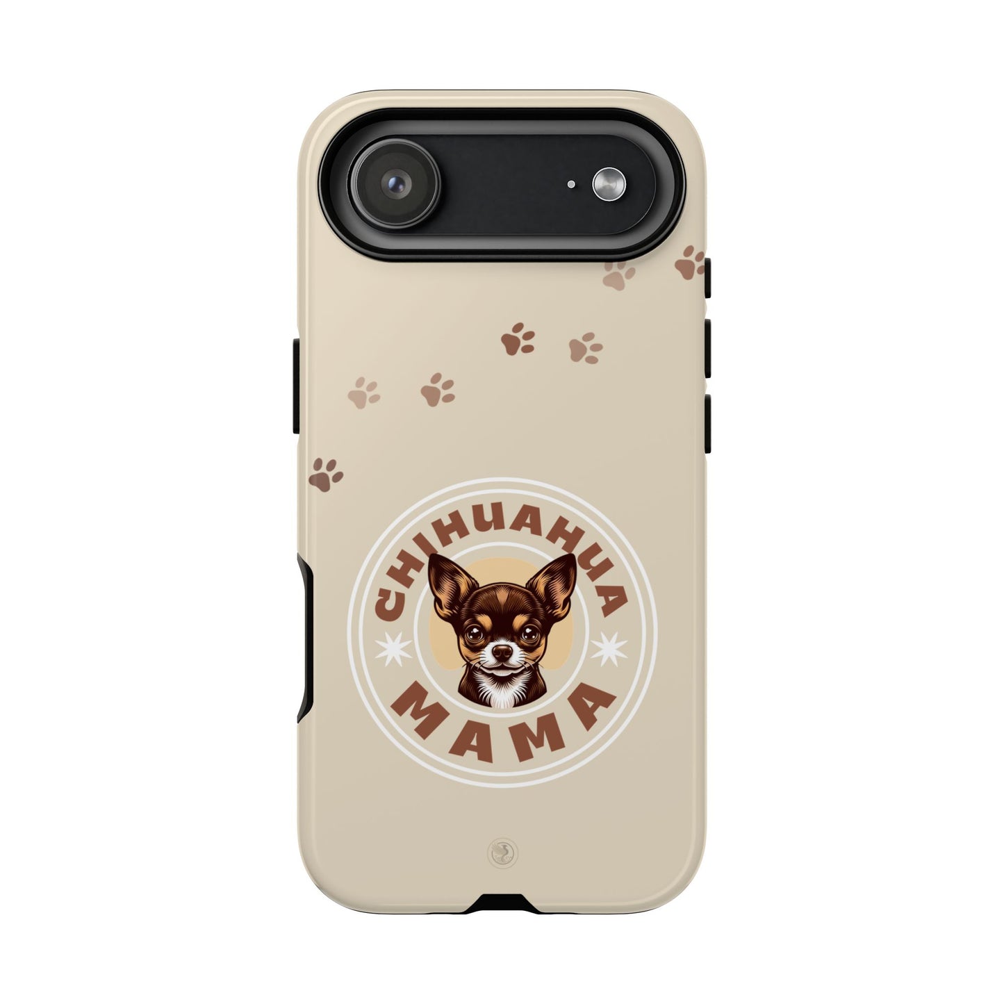 Chihuahua Mama - (Brown) Tough Dual Layer Phone Case