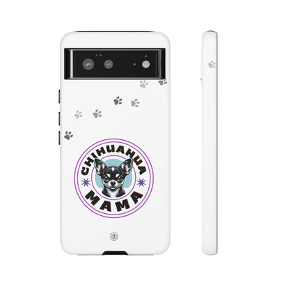 Chihuahua Mama - (Black) Tough Dual Layer Phone Case