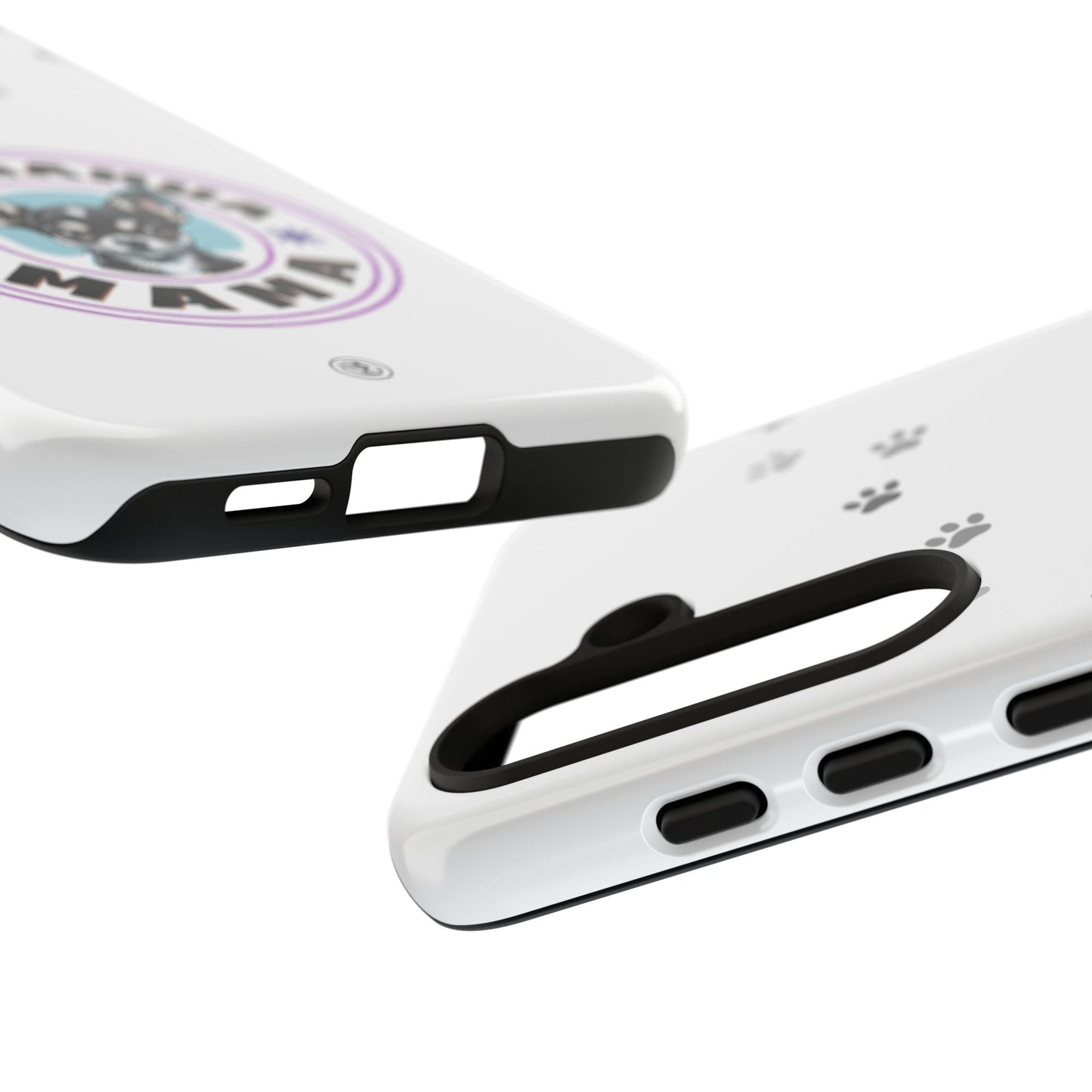Chihuahua Mama - (Black) Tough Dual Layer Phone Case
