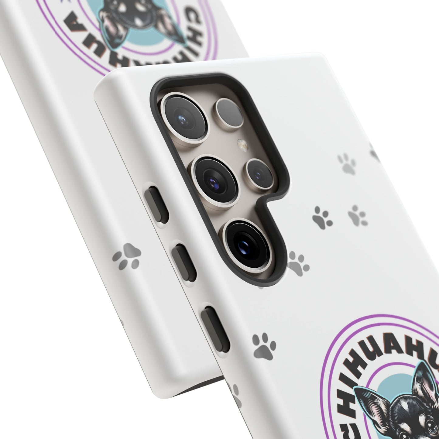 Chihuahua Mama - (Black) Tough Dual Layer Phone Case