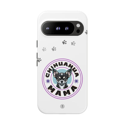 Chihuahua Mama - (Black) Tough Dual Layer Phone Case