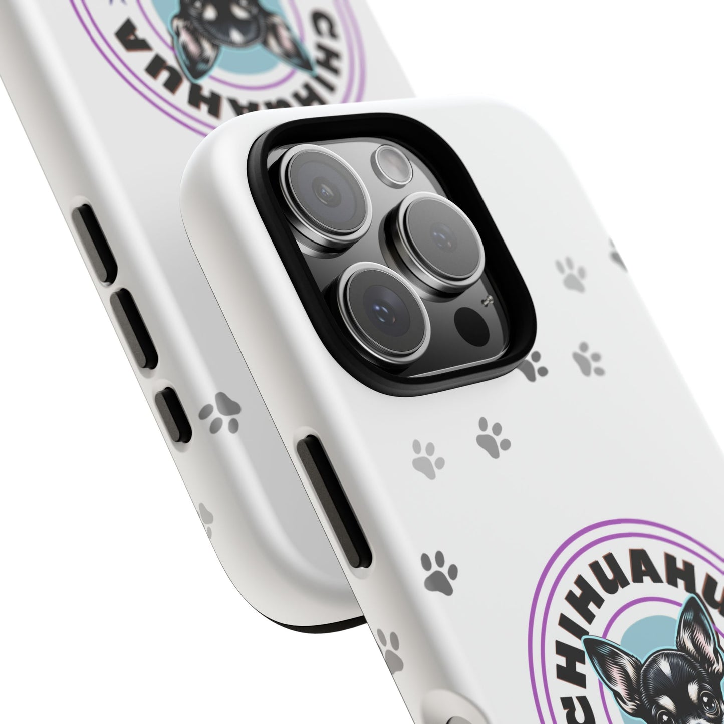 Chihuahua Mama - (Black) Tough Dual Layer Phone Case