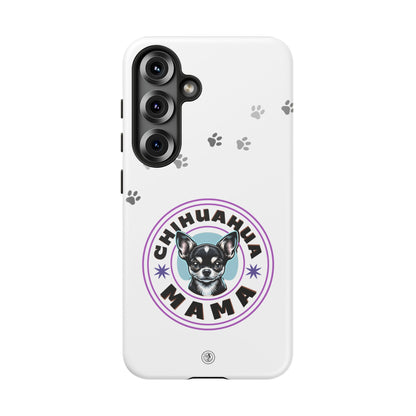Chihuahua Mama - (Black) Tough Dual Layer Phone Case